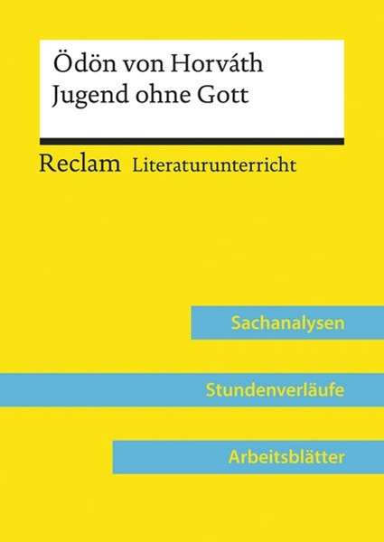 Bild von Esser-Palm, Regina: Ödön von Horváth: Jugend ohne Gott (Lehrerband) | Mit Downloadpaket (Unterrichtsmaterialien)