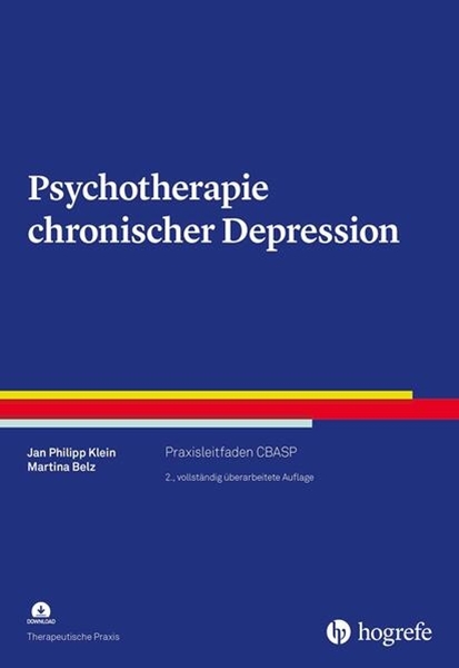 Bild von Klein, Jan Philipp: Psychotherapie chronischer Depression