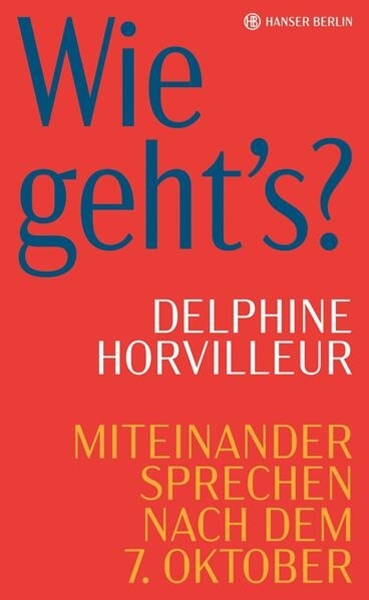 Bild von Horvilleur, Delphine: Wie geht's?